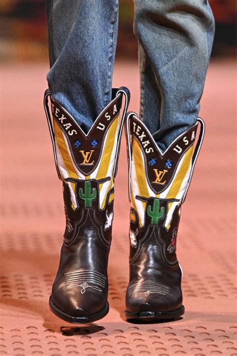 louis vuitton quilted boots|louis vuitton cowboy boots.